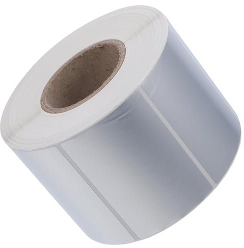 GRIRIW Wasserdichtes Selbstklebendes Silber-etikettenpapier Für Drucker Bedruckbar Für Versand Und Organisation