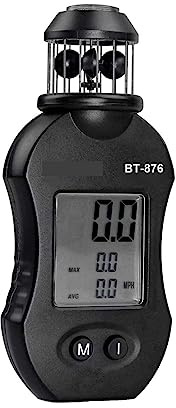 Anemometro A Tazza Digitale Misuratore Di Flusso D'aria For Misurare La Velocità Aria Volume D'aria For Prese D'aria, Tiro, Navigazione In Barca