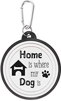 Walkies Hundenapf faltbar Home is Where My Dog is