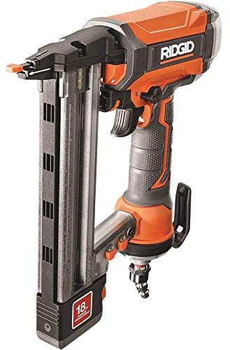 RIDGID 18-Gauge 1-1/2 in. PNEUMATIC Finish Stapler, (Renewed)