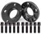 Estilo-R Spurverbreiterung mit ABE 12mm/Rad LK 112/5 ZBD 66,5 schwarz eloxiert mit Schrauben M14x1,25 Kegel 40mm
