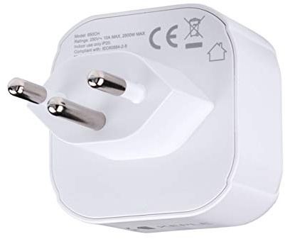 Swiss Switzerland Schweiz CH Adapter Plug Reisen Stecker Typ J zu EU Europe European Typ C E F Steckdose für Spain ES France FR Italy Italian IT Germany DE Portugal Denmark Dänemark Griechenland 3 Pin