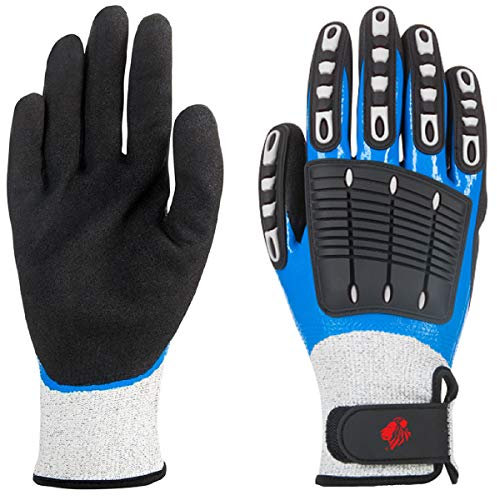 3Kamido SHIELD, Spezialist, hochwertige schnittfeste Handschuhe, Norm EN 388 4544 C (10, 11 XXL)
