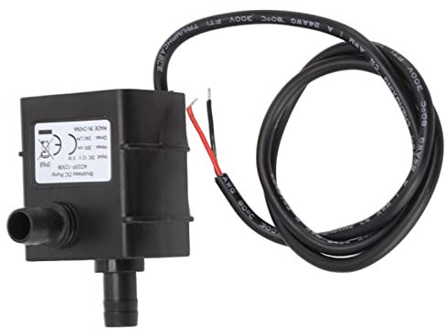 TOPINCN DC Brushless Wasserpumpe, Mini Wasserkühlung Aquarium Tauchwasserpumpe Ultra Leise Springbrunnenpumpe Teichpumpe für Aquarien, Fischbecken, Springbrunnen
