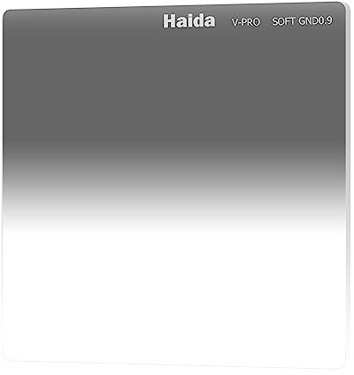 Haida Verlaufsfilter ND8 Kinofilter, 10,2 x 10,2 cm, 3-Stop, weicher Verlaufsfilter für Matte Box für Kinematographie und Videografie