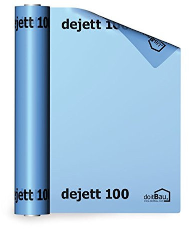 doitBau dejett 100 Dampfsperrfolie 4m x 25m blau
