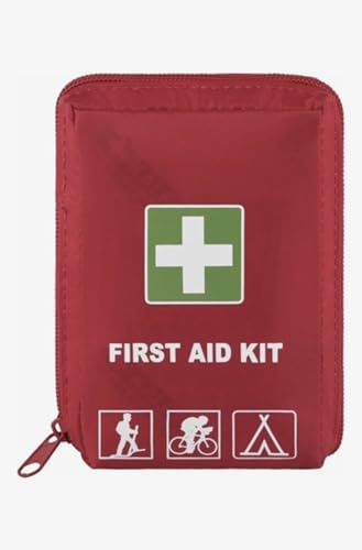 Erste-Hilfe-Kit kompakt | 38-teiliges First Aid Kit | Erste-Hilfe-Set | Erste-Hilfe-Koffer | Erste-Hilfe-Reiseset | Verbandtasche Auto Fahrrad Motorrad | Erste-Hilfe-Kasten | Erste-Hilfe-Kasten |