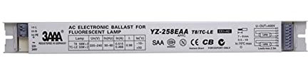 GLBMMLTHZP 3AAA YZ-258AA 220V 2 * 58W 2 * 55W T8 Ballast électronique for la lampe fluorescente T8 Adjusteuse ballast