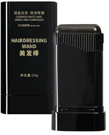 Haarfärbekamm | Temporärer Haarfärbemittel mit Kammapplikator | Haarfärbestift | Wasserfester und Schweißfester Haarfärbekamm | Haar Concealer | Grauhaarabdeckung für Damen und Herren