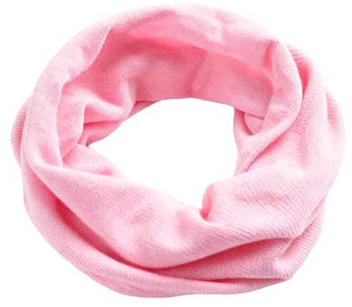 YWTAENOH Cashmere Knitted Loop Scarf Warmer Cold Weather Neck Gaiter Soft Chunky Scarf for Men and Women