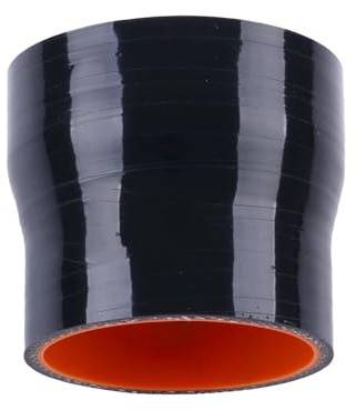 Manguito Turbo Reductor recto de silicona, 4 capas, longitud: 76 mm, acoplador turbo, diámetro interior de la manguera (mm): 63 64 67 70 73 76 80 83 85 89 90 94 Líneas y mangueras de presión(ID64-80)