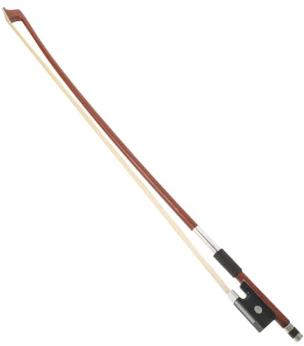Alipis Archet de Violon Professionnel Bois Pur avec Crin de Cheval Équilibré et Confortable Accessoire Violin Parts pour Musiciens et Amateurs