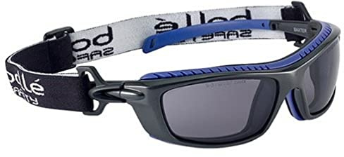 Bollé Unisex Baxter Platinum Kn Sicherheitsbrille Baxter Rauchglas