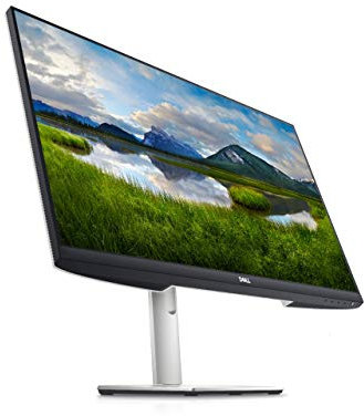 Dell S2721DS 27 QHD (2560x1440) Monitor, 75Hz, IPS, 4ms, AMD FreeSync, 99% sRGB, Regolabile in Altezza, Altoparlanti integrati, DisplayPort, 2x HDMI, 3 Anni di Garanzia, Argento