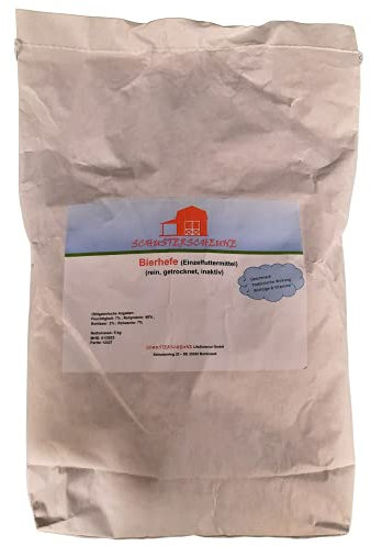 Schusterscheune 100% Reine Bierhefe 5kg Futtermittel z.B. für Pferde