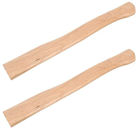 Yardwe 2 Piezas Mango De Reemplazo Hachas y Hachas Manejar De Campamento con Mango De Repuesto Mango De De Recta Pequeña Adecuado Martillo De Madera Mini
