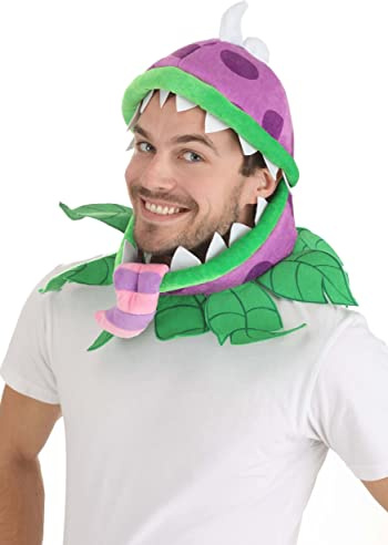 Plants Vs Zombies Chomper Fancy Dress Costume Jawesome Hat Standard