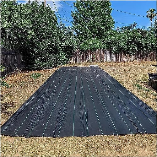 AviiSo Malla Antihierbas 0,4 m/0,6 m/1 m/1,2 m/1,5 m Extra Ancho, Membrana de Control de malezas de Alta Resistencia para paisajismo Grava de Entrada, Tela geotextil Lona de Cubierta de Calidad (Size