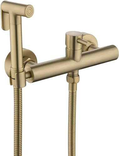 Samnuerly Hand-Bidet-Sprayer für Toilette, WC-Dusche, tragbarer Wand-Bidet-Spray mit 1,5 m Brauseschlauch, Handbrause-Set für persönliche Hygiene, Reinigungspflege, Typ 4