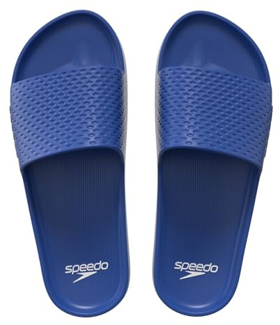 Speedo Entry Slide Sandales pour Homme, Bleu, 43