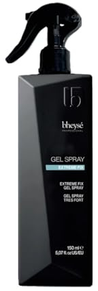 Gel en Spray para Fijación Extrema y Volumen, Controla el Encrespamiento, Apto para Todo Tipo de Cabello
