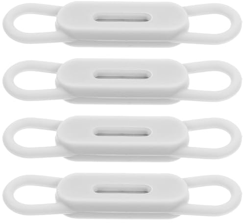 4PCS Magnetischer Silikon Stifthalter, Abnehmbarer Whiteboard Stiftehalter, Magnetische Stiftklammer FüR Stifte Und Marker, Grau