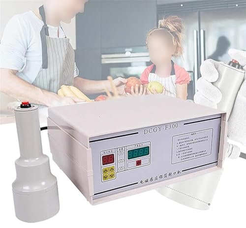 PPLDABNK Flaschenverschluss-Versiegelungsmaschine Mit Elektromagnetischer Induktion, Tragbare Heißsiegelmaschine Aus Aluminiumfolie Mit Zählfunktion Für Plastikglasflaschen (1-5/2-9/7-13 cm),2-9cm