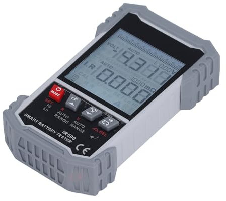 Tester de Batería 3.2in TN Pantalla DC0V? ± 120V 0MΩ? Tester de Batería Automotriz 500Ω DC5V Testerauto Battery AnalyzerAutom