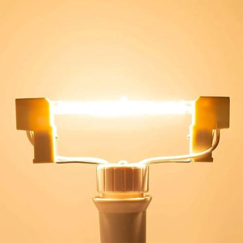 BLOMDE R7s J118 230V Bulbo alogeno, T3 J Tipo Dimmabile 2700K Bulbo in vetro in quarzo bianco caldo, può essere utilizzato per lavoro, luci del paesaggio, luci del pavimento 118 mm-300w 20pcs