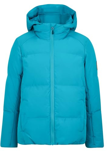 Ziener Jungen AWAR-Z Ski-Jacke/Winterjacke | warm, atmungsaktiv, wasserdicht, aqua breeze, 164