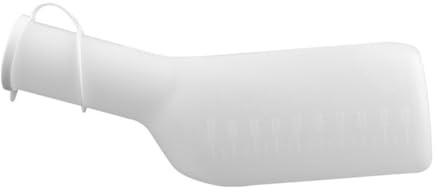 WEKADRIN Large Capacity Urinal Pot 1000ml Male Female Practical Urinal Bottle with Measurement Markings for Elderly and Children Portable Patient Use