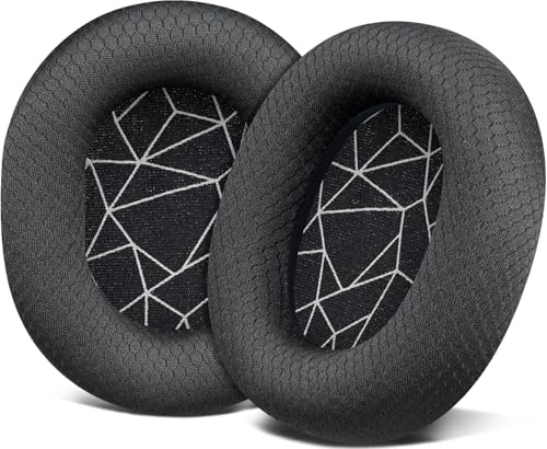 SOULWIT Cuscinetti Auricolari di Ricambio per SteelSeries Arctis 1/3/5/Arctis 7/7+/7P/7P+/7X/7X+/9/9X/Pro/Prime(Do Not Fit Any Arctis Nova) Cuffie, Cuscinetti con Schiuma per Isolamento del Rumore