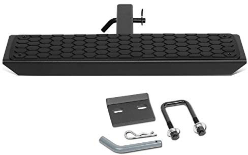 DNA MOTORING Universal-Anhänger-/LKW-Abschleppstange, strapazierfähig, 66 cm, für 5,1 cm Empfänger, Heckstoßstangenschutz für Fahrzeug, Pickup, Auto, PT-ZTL-8103-BK