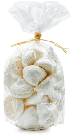 Ekoe, Pz 100 Bustine Trasparenti Alimenti Biodegradabili, Sacchetto Porta Confetti, Buste Alimentari, Pacchettini Regalo Sacchetti Nascite Bomboniere, Sacchettini Regalo Compostabili, Eco, Bio.