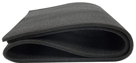 Cuttable Foam Pad Pre Filter, Can Cut to Fit Most Air Conditioner, Air Purifier, Kitchen Trash Cans, Pet Deodorizing Mat, 16.1x39.3x1/4inch(1Pack)