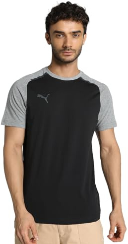 Puma Herren Teamcup Casuals Tee T-Shirt (1er Pack)