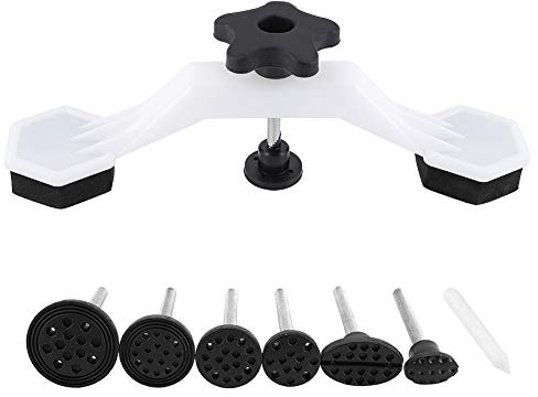 Eujgoov Ventosa para Coche Abolladuras, Extractor de Abolladuras Coche para Reparación de Abolladuras sin Dañar Pintura, Kit de Reparación de Abolladuras de Coche
