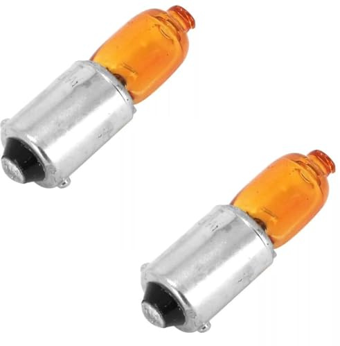 cyclingcolors 2x glühbirne 12V 6W BAX9S glühlampe auto motorrad moped roller mofa