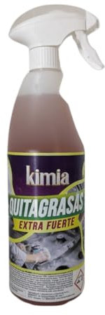 KIMIA - Quita Grasas Extra Fuerte Pack 2 x 750 ml | Quitagrasas Concentrado | Desengrasante Profesional | Potente y Versátil | Desengrasante para Barbacoas y Planchas | Alta Eficacia