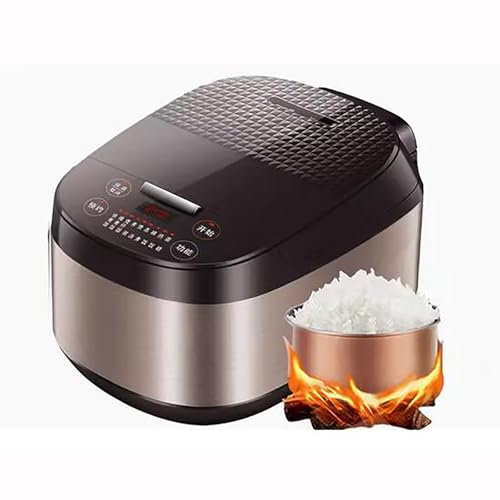 Cuociriso-Rice Cooker, Grande Capacità 5L, Cuociriso Multifunzione Domestico, Appuntamento 24 Ore Su 24, Isolamento Intelligente, Per 2-8 Persone 220-240V US/EU