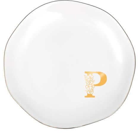 Vassoio per gioielli in ceramica, piccola ciotola per anelli personalizzata, piatto decorativo per anelli, orecchini, collane, bracciali, orologi, chiavi, porta gioielli decorativo per donne, mogli