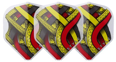 LSTYLE EZ L1 Mike de Decker Type A White Belgium - Dart Flights
