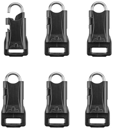6 Piece Ring Clip, Camera Strap Quick Release Kit - Neck Strap and Wrist Strap Quick Release.