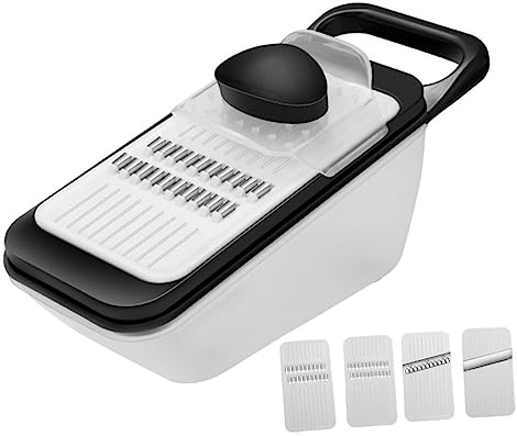 iplusmile Cortador De Verduras Multifuncional Ajustable De Cuatro Cuchillas Herramientas De Cocina De Plástico Negro Cortador De Cebolla Flor Para Uso Doméstico