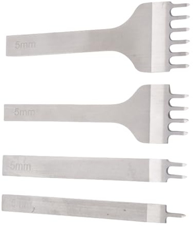 Herramienta ergonómica de cuero agujero tanque agujero herramienta para corte suave en talleres caseros profesionales punches costura cincel