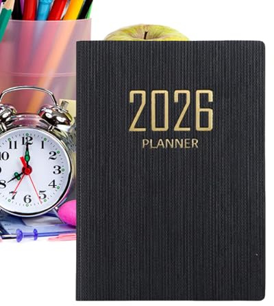 Zasdvn Agenda De Poche 2026,Calendrier Papier De Planification A7-365 Jours Version Anglaise Petit Agenda - Pour Planning Objectifs Budget Notes Travail Études Étudiant Adulte Femme Enseignant