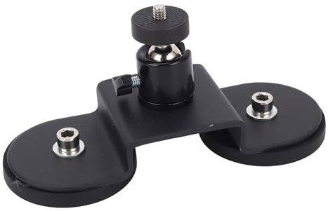 LiebeWH Kit de Montage Magnétique Rectangulaire sur le Toit de Voiture Satellite, Fer ABS, Conception Stable Antidérapante, Supports d'antenne Parabolique Portables pour Camping-cars, Bateaux,