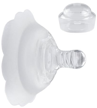Silikonnipple Shield - Amningsskydd | återanvändbara lugnande överdrag för kvinnor Mamma, Spärrhjälp, Hudkontaktskydd, Barnkammaretillbehör, Viktigt med hemfödsel