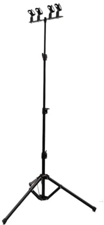 Colcolo Soporte de suelo para micrófono con capacidad micrófonos, altura ajustable, durabilidad, trípode de para cantar en, de 42 Cm a 148 Cm