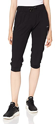 CMP Damen Dreiviertel Hose,Schwarz,D42